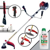 Roçadeira Kawashima BCJ620L À Gasolina Motor 2 Tempos 62cc 3HP de Potência Alta Rotação Multifunções Completo Para Todos os Tipos de Trabalho Com Carretel de Nylon + Faca 2 Pontas + ÓLEO STIHL 8017 Roçadeira Kawashima BCJ620L À Gasolina Motor 2 Tempos 62cc 3HP de Potência Alta Rotação Multifunções Completo Para Todos os Tipos de Trabalho Com Carretel de Nylon + Faca 2 Pontas + ÓLEO STIHL 8017