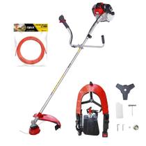 Roçadeira Lateral 2HP 52cc RT55L-B e Fio de Nylon 2.7mm 10M TOYAMA