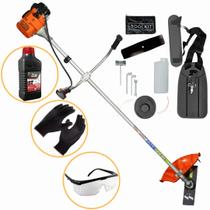 Roçadeira Lateral a Gasolina Importway 63cc 3HP Profissional + Oleo Toyama + Oculos + Luvas