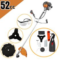 Roçadeira Lateral a Gasolina Tekna RL520 P-I Plus 52cc 2hp + Oculos + Lamina 8 pontas p/ Corte de Mato Dificil, Troncos Roçadeira Lateral a Gasolina Tekna RL520 P-I Plus 52cc 2hp + Oculos + Lamina 8 pontas p/ Corte de Mato Dificil, Troncos