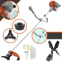 Roçadeira Lateral Á Gasolina Tekna RL520AC-G2 2T 52cc 2HP 13.000RPM Alta Potência e Performance Com Cabeçote Nylon e Faca de 3 Pontas Roçadeira Lateral Á Gasolina Tekna RL520AC-G2 2T 52cc 2HP 13.000RPM Alta Potência e Performance Com Cabeçote Nylon e Faca de 3 Pontas
