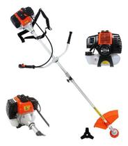 Roçadeira Lateral A Gasolina Tssaper Rg52cc 51,7cc Faca 3pts Motor Forte e Robusto