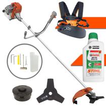 Roçadeira Lateral Com ÓLEO STIHL RL520AC-G2 RL520ACG2 Tekna Á Gasolina 2T 52cc 2HP 13.000RPM Alta Potência e Performance Com Cabeçote Nylon e Faca de 3 Pontas Roçadeira Lateral Com ÓLEO STIHL RL520AC-G2 RL520ACG2 Tekna Á Gasolina 2T 52cc 2HP 13.000RPM Alta Potência e Performance Com Cabeçote Nylon e Faca de 3 Pontas