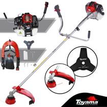 Roçadeira Lateral Maquina de Cortar Grama Toyama RT52L-B 52cc Motor a Gasolina 2HP Superior a TBC26X, TBC33X, TBC43X