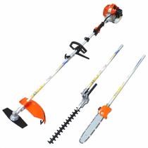 ROCADEIRA LATERAL MULTIFUNCIONAL GASOLINA VULCAN VRM330 2T 33cc 1,3HP C/ PODADOR DE GALHOS E CERCA VIVA