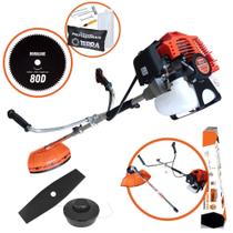 Roçadeira Lateral Robusta Terra GRHB430 Bi-Partida À Gasolina Motor 2 Tempos 43cc 1,7HP de Potência 12.000rpm Completo Para Todos os Tipos de Trabalho Com Carretel + Lâmina 2 Pontas + Lâmina 80 Dentes Roçadeira Lateral Robusta Terra GRHB430 Bi-Partida À Gasolina Motor 2 Tempos 43cc 1,7HP de Potência 12.000rpm Completo Para Todos os Tipos de Trabalho Com Carretel + Lâmina 2 Pontas + Lâmina 80 Dentes