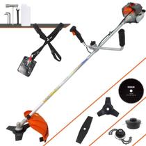 Roçadeira Lateral Vulcan VR330-P À Gasolina 33cc 1,2HP Alta Performance Profissional Completa Para Todos os Tipo de Cortes Com Carretel Nylon + Faca 2 Pontas + Faca 3 Pontas + Faca 80 Dentes + Trimmer Roçadeira Lateral Vulcan VR330-P À Gasolina 33cc 1,2HP Alta Performance Profissional Completa Para Todos os Tipo de Cortes Com Carretel Nylon + Faca 2 Pontas + Faca 3 Pontas + Faca 80 Dentes + Trimmer