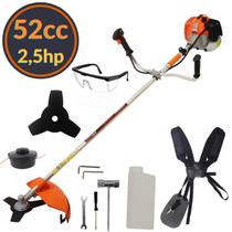 Rocadeira lateral vulcan vr520h 52cc 2,5hp profissional