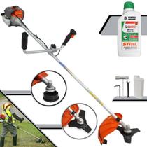 Roçadeira Máquina de Corta Grama Vulcan VR330P À Gasolina 33cc 1,2HP de Potência Alta Rotação e Performance C/ Guidão Antivibração 2 Opções de Corte Carretel de Nylon + Lâmina 3 Pontas + ÓLEO STIHL 2T Roçadeira Máquina de Corta Grama Vulcan VR330P À Gasolina 33cc 1,2HP de Potência Alta Rotação e Performance C/ Guidão Antivibração 2 Opções de Corte Carretel de Nylon + Lâmina 3 Pontas + ÓLEO STIHL 2T