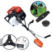 Roçadeira Podador de Grama À Gasolina Multifunções Terra GRHB430 Bi-Partida 43cc 1,7HP Motor 2T Alta Rotação Completo Para Todos os Tipos de Trabalho Com Carretel Nylon + Faca 2 Pontas + Faca 3 Pontas Roçadeira Podador de Grama À Gasolina Multifunções Terra GRHB430 Bi-Partida 43cc 1,7HP Motor 2T Alta Rotação Completo Para Todos os Tipos de Trabalho Com Carretel Nylon + Faca 2 Pontas + Faca 3 Pontas