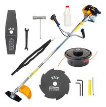 Roçadeira Profissional 43cc Vulcan Trent Vr430s P/ Mato Capim Alto