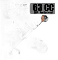 Roçadeira Profissional 63Cc 6 Em 1 + 2 Multifunção