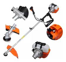 Roçadeira Profissional Gasolina 2 Tempos 52cc Grama Jardim