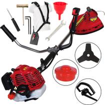Roçadeira Profissional Kawashima KW26L Motor M-2600 Gasolina 26CC Leve, Prático e de Fácil Manuseio