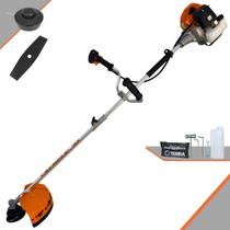 Roçadeira Profissional Lateral Terra GRHB430 Á Gasolina 2 Tempos 43cc 1,7Hp Com Haste Bipartida Desmontável e de Fácil Transporte Roçadeira Profissional Lateral Terra GRHB430 Á Gasolina 2 Tempos 43cc 1,7Hp Com Haste Bipartida Desmontável e de Fácil Transporte
