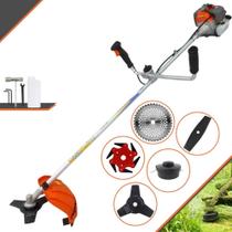 Roçadeira Profissional Lateral Vulcan VR330P À Gasolina 2T 33cc 1,2HC + Faca 2 Pontas 330mm + Faca 40 Dentes 255mm + Faca 6 pontas 250mm Roçadeira Profissional Lateral Vulcan VR330P À Gasolina 2T 33cc 1,2HC + Faca 2 Pontas 330mm + Faca 40 Dentes 255mm + Faca 6 pontas 250mm