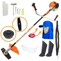 Roçadeira Profissional Lateral Vulcan VR430S Ideal Para Serviços Públicos na Manutenção de Rodovias