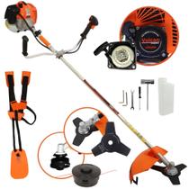 Roçadeira Profissional Lateral Vulcan VR620H À Gasolina 2T 62cc 3cv 10500rpm Com Guidão Bi-Partido Roçadeira Profissional Lateral Vulcan VR620H À Gasolina 2T 62cc 3cv 10500rpm Com Guidão Bi-Partido