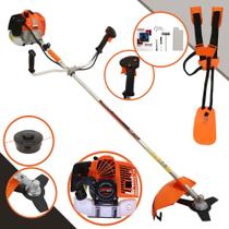 Roçadeira Profissional Lateral Vulcan VR620H À Gasolina 62cc 3cv 2T Com Easy Start + Faca 3 Pontas Roçadeira Profissional Lateral Vulcan VR620H À Gasolina 62cc 3cv 2T Com Easy Start + Faca 3 Pontas