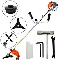 Roçadeira Profissional Vulcan Lateral VR430P 2T 43CC 1,7CV Resistente e com Guidão Único Ajustável Roçadeira Profissional Vulcan Lateral VR430P 2T 43CC 1,7CV Resistente e com Guidão Único Ajustável