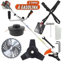 Roçadeira Profissional Vulcan VR260P 2T 26CC 0,9CV Robusta + Disco Circular de Videa NS05 40 Dentes