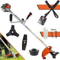 Roçadeira Profissional Vulcan VR330P á Gasolina 2T 33cc 1,3cv com Lâmina 3 Pontas + Lâmina 2 Pontas Roçadeira Profissional Vulcan VR330P á Gasolina 2T 33cc 1,3cv com Lâmina 3 Pontas + Lâmina 2 Pontas