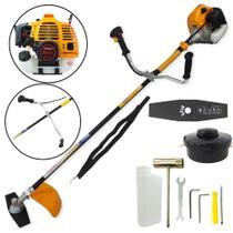 Roçadeira Profissional Vulcan VR430H 2T 43CC 1,7CV Alta Potência, Robusta com Lâmina 2 Pontas