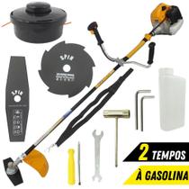 Roçadeira Profissional Vulcan VR430H 2T 43CC 1,7CV com Lâmina Extra de 8 Pontas Tamanho 200mm