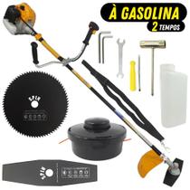 Roçadeira Profissional Vulcan VR430H 2T 43CC 1,7CV + Disco Extra Circular 80 Dentes Tamanho 255mm