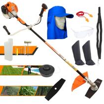 Roçadeira Profissional Vulcan VR430S 43CC 1,7CV Com Motor 2 Tempos Robusta Ideal Para Jardinagem