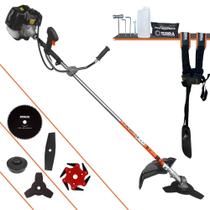 Roçadeira Robusta Terra GRH430 À Gasolina Motor 2 Tempos 43cc 2T 1,7HP 6.500rpm Multifuncional Completa 5 Em 1 Com Carretel de Nylon + Faca 2 Pontas + Faca 3 Pontas + Faca 6 Pontas + Faca 80 Dentes Roçadeira Robusta Terra GRH430 À Gasolina Motor 2 Tempos 43cc 2T 1,7HP 6.500rpm Multifuncional Completa 5 Em 1 Com Carretel de Nylon + Faca 2 Pontas + Faca 3 Pontas + Faca 6 Pontas + Faca 80 Dentes