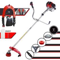 Roçadeira Robusta Toyama RT52L À Gasolina 2T 52cc 2HP 5 Em 1 Com Carretel de Nylon + Faca 2 Pontas + Faca 3 Pontas + Faca 80 Dentes + Escova de Aço Roçadeira Robusta Toyama RT52L À Gasolina 2T 52cc 2HP 5 Em 1 Com Carretel de Nylon + Faca 2 Pontas + Faca 3 Pontas + Faca 80 Dentes + Escova de Aço