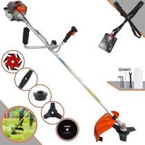 Roçadeira Robusta Vulcan VR330P À Gasolina Motor 2 Tempos 33cc 2T 1,2HP 10.000rpm Multifuncional Completa 5 Em 1 Com Carretel de Nylon + Faca 2 Pontas + Faca 3 Pontas + Faca 6 Pontas + Faca 80 Dentes Roçadeira Robusta Vulcan VR330P À Gasolina Motor 2 Tempos 33cc 2T 1,2HP 10.000rpm Multifuncional Completa 5 Em 1 Com Carretel de Nylon + Faca 2 Pontas + Faca 3 Pontas + Faca 6 Pontas + Faca 80 Dentes