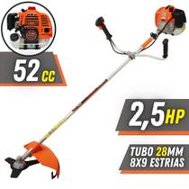 Roçadeira Robusta Vulcan VR520H 52cc 2,5HP 8 Em 1 Com Carretel e Faca 3 Pontas + Kit Faca 2 Pontas, Faca 6 Pontas, Faca 40 Dentes de Vídea, Faca 80 Dentes e Trimmer + Escova de Aço + ÓLEO TOYAMA 2T Roçadeira Robusta Vulcan VR520H 52cc 2,5HP 8 Em 1 Com Carretel e Faca 3 Pontas + Kit Faca 2 Pontas, Faca 6 Pontas, Faca 40 Dentes de Vídea, Faca 80 Dentes e Trimmer + Escova de Aço + ÓLEO TOYAMA 2T