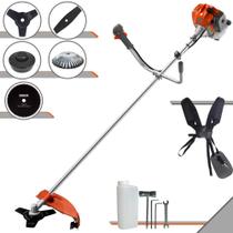 Roçadeira Tekna RL520ACG2 52cc 13.000rpm 2HP de Potência Multifunções Com Carretel e Faca 3 Pontas + Faca 2 Pontas + Faca 80 Dentes + Escova de Aço Roçadeira Tekna RL520ACG2 52cc 13.000rpm 2HP de Potência Multifunções Com Carretel e Faca 3 Pontas + Faca 2 Pontas + Faca 80 Dentes + Escova de Aço