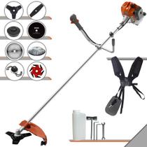 Roçadeira Tekna RL520ACNTK Com Carretel + Faca 2 Pontas + Faca 3 Pontas + Faca 6 Pontas + Faca 40 Dentes + Faca 80 Dentes + Trimmer + Escova de Aço Roçadeira Tekna RL520ACNTK Com Carretel + Faca 2 Pontas + Faca 3 Pontas + Faca 6 Pontas + Faca 40 Dentes + Faca 80 Dentes + Trimmer + Escova de Aço