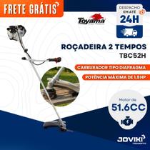 Roçadeira Toyama 2 Tempos Tbc52h Cilindrada 51.6cc