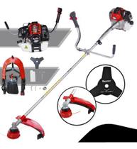 Roçadeira Toyama 2t 2hp Rt52l-b Superior A Tbc52h + Faca 3p