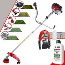 Roçadeira Toyama RT52L 52cc 2HP Com Carretel de Nylon + Lâmina 2 Pontas + Lâmina 3 Pontas + Lâmina 40 Dentes + Lâmina 80 Dentes + ÓLEO STIHL 2T Roçadeira Toyama RT52L 52cc 2HP Com Carretel de Nylon + Lâmina 2 Pontas + Lâmina 3 Pontas + Lâmina 40 Dentes + Lâmina 80 Dentes + ÓLEO STIHL 2T