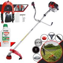 Roçadeira Toyama RT52L 52cc Com Carretel Nylon e Lâmina 3 Pontas + Lâmina 2 Pontas + Lâmina 40 Dentes + Lâmina 80 Dentes + Escova de Aço + ÓLEO STIHL Roçadeira Toyama RT52L 52cc Com Carretel Nylon e Lâmina 3 Pontas + Lâmina 2 Pontas + Lâmina 40 Dentes + Lâmina 80 Dentes + Escova de Aço + ÓLEO STIHL