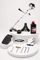Roçadeira Toyama Tbc52sh Para Jardinagem + Óculos + Luvas de Proteção + Óleo Toyama