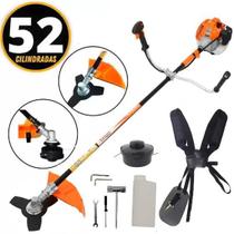 Rocadeira Vulcan VR-520H / VR520 H Profissional a Gasolina 52cc 2,5HP Ideal para Corte de Mato Alto