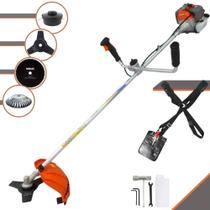 Roçadeira Vulcan VR330-P À Gasolina 2T 33cc 1,2HP Alta Rotação e Performance Completa Com Carretel de Nylon e Lâmina 3 Pontas + Kit Lâmina 80 Dentes e Escova de Aço Para Pavers, Concreto e Calçadas Roçadeira Vulcan VR330-P À Gasolina 2T 33cc 1,2HP Alta Rotação e Performance Completa Com Carretel de Nylon e Lâmina 3 Pontas + Kit Lâmina 80 Dentes e Escova de Aço Para Pavers, Concreto e Calçadas