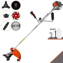 Roçadeira Vulcan VR330P 33cc 1,2HP 6 Em 1 Ideal Para Todos os Tipos de Trabalhos C/ Guidão Antivibração Carretel + Faca 2 Pontas + Faca 3 Pontas + Faca 6 Pontas + Faca 40 Dentes Vídea + Faca 80 Dentes