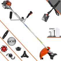 Roçadeira Vulcan VR330P 33cc 1,2HP Para Todos os Tipos de Trabalhos Com Guidão Anti-Vibração Carretel Nylon + Lâmina 2 Pontas + Lâmina 3 Pontas + Lâmina 6 Pontas + Lâmina 40 Dentes de Vídea + Trimmer Roçadeira Vulcan VR330P 33cc 1,2HP Para Todos os Tipos de Trabalhos Com Guidão Anti-Vibração Carretel Nylon + Lâmina 2 Pontas + Lâmina 3 Pontas + Lâmina 6 Pontas + Lâmina 40 Dentes de Vídea + Trimmer