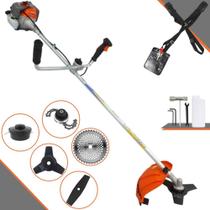 Roçadeira Vulcan VR330P À Gasolina 33cc 1,2HP 10.000rpm Alta Performance 5 Em 1 Ideal Para Todos os Tipos de Trabalhos Com Carretel + Faca 2 Pontas + Faca 3 Pontas + Faca 40 Dentes Vídea + Trimmer Roçadeira Vulcan VR330P À Gasolina 33cc 1,2HP 10.000rpm Alta Performance 5 Em 1 Ideal Para Todos os Tipos de Trabalhos Com Carretel + Faca 2 Pontas + Faca 3 Pontas + Faca 40 Dentes Vídea + Trimmer