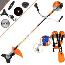 Roçadeira Vulcan VR520H À Gasolina Motor 2T 52cc 2,5HP Alta Rotação e Performance Completa Com Carretel de Nylon e Lâmina 3 Pontas + Lâmina Facão + Disco 40 Dentes de Vídea + Disco 80 Dentes + Trimmer Roçadeira Vulcan VR520H À Gasolina Motor 2T 52cc 2,5HP Alta Rotação e Performance Completa Com Carretel de Nylon e Lâmina 3 Pontas + Lâmina Facão + Disco 40 Dentes de Vídea + Disco 80 Dentes + Trimmer