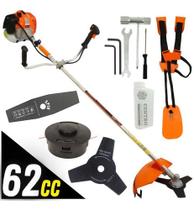 Roçadeira Vulcan Vr620h À Gasolina 3hp 62cc 2t Com Faca 2 Pontas Roçadeira Vulcan Vr620h À Gasolina 3hp 62cc 2t Com Faca 2 Pontas