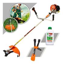 Roçadeira Vulcan Vr620h + Óleo Stihl P/ Mato, Capim, Grama