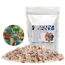 Rochas decorativas polidas RIFNY 1,4 kg, cascalho branco de 0,3"